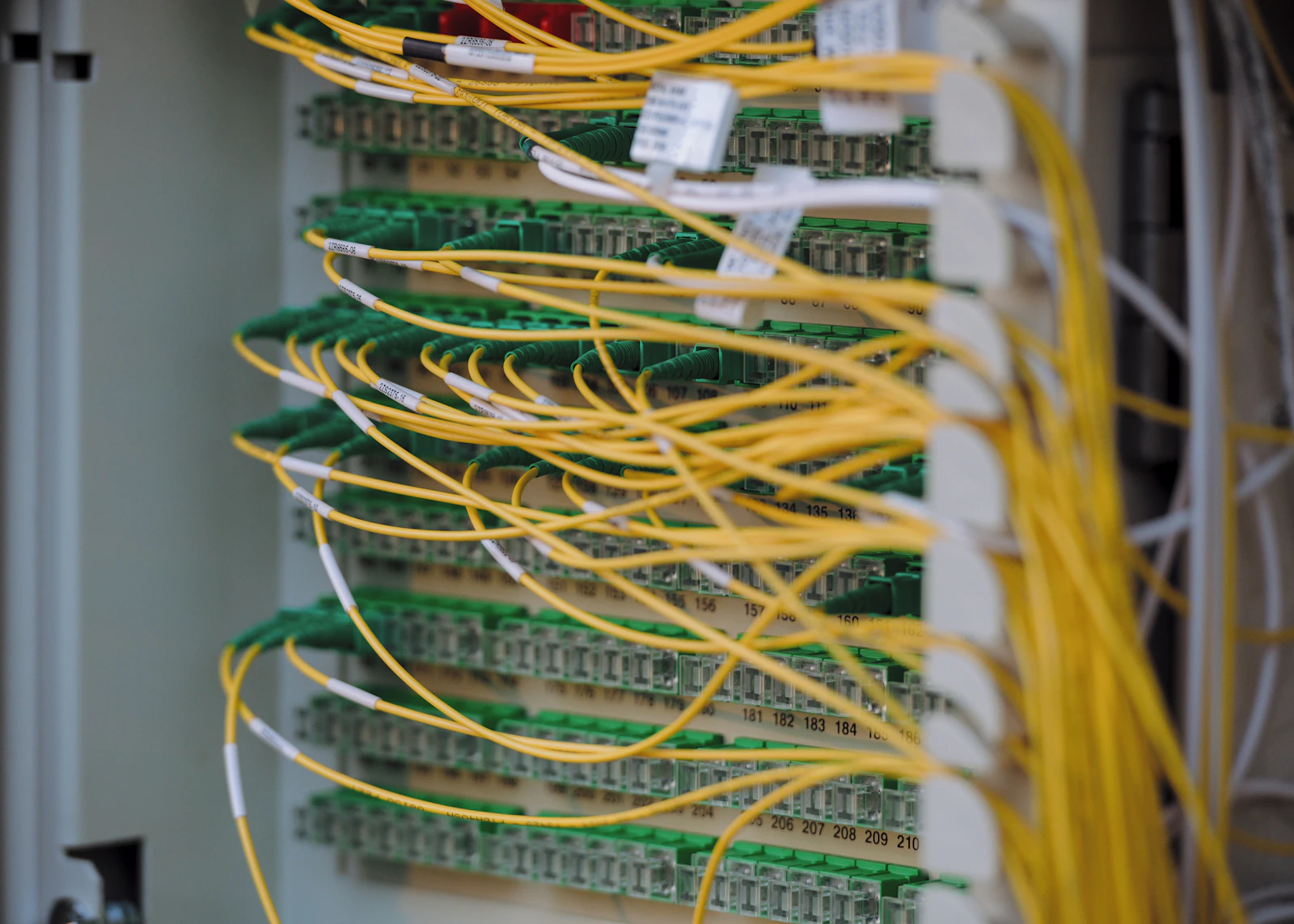 Sauber verkabelte Server in einem Rechenzentrum — der Datenstandort entscheidet über die DSGVO-Bewertung