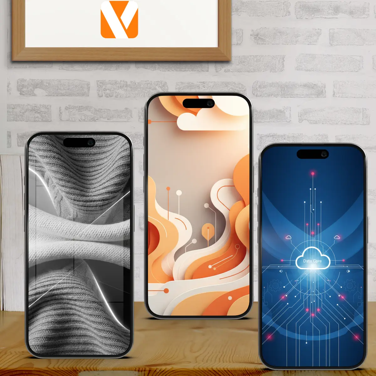 Beispiel für den Background im passenden Branding